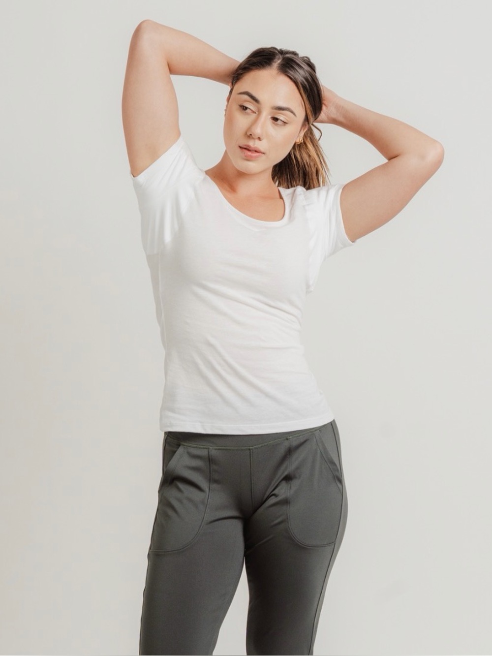Thompson Tee Women's Sweat Proof Undershirt - Original Fit Scoop Neck